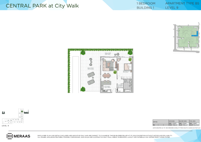 Floor plan -  -  Central Park by MERAAS  - etamea.com