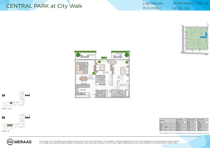 Floor plan -  -  Central Park by MERAAS  - etamea.com